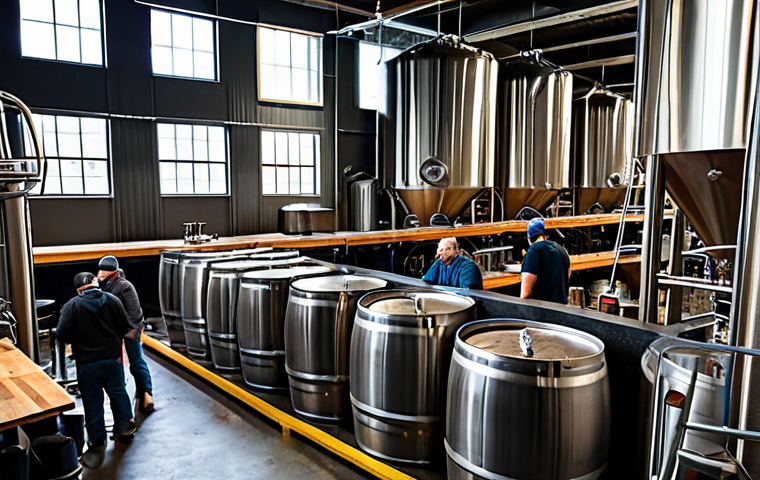 수제맥주 스타일 비교 - Craft Beer Tasting**

"A group of friends, fully clothed in casual wear, gathered around a wooden ta...