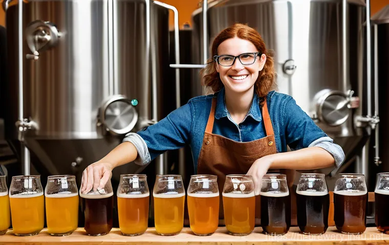 수제맥주 스타트업 투자 유치 - **Prompt 1: Modern Craft Beer Experience**
    A vibrant, realistic photograph of a diverse group of...