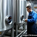 브루어리 운영 관리 - **Prompt 1: State-of-the-Art Brewery with Focus on Quality and Technology**
"A wide shot of a pr...