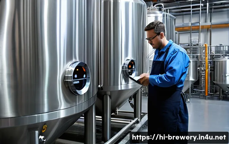 브루어리 운영 관리 - **Prompt 1: State-of-the-Art Brewery with Focus on Quality and Technology**
"A wide shot of a pr...